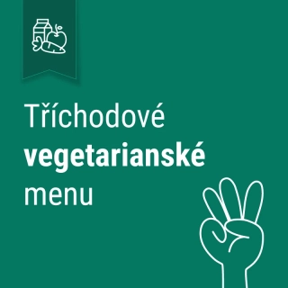 Tříchodové Vegetariánské menu