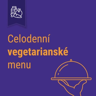 Celodenní Vegetariánské menu