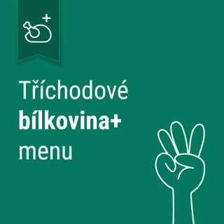 Tříchodové Bílkovina plus menu